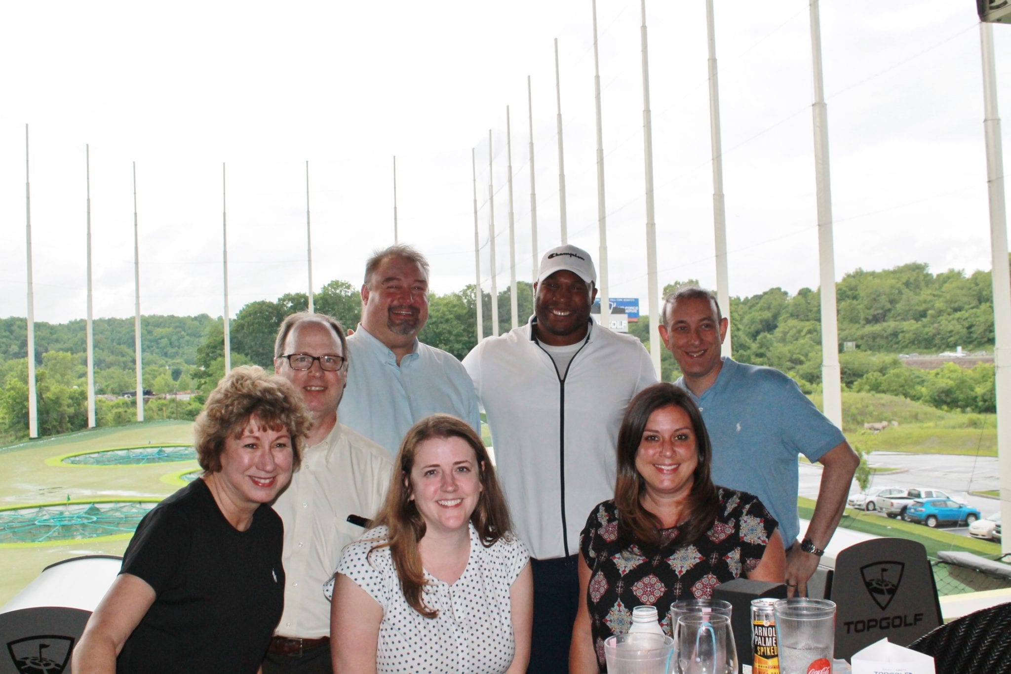 H2R - Topgolf with Tuitt H2R CPA team members enjoyed an evening of golf to support Project Bundle Up on May 30.