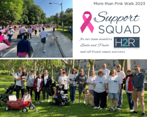 H2R CPA 2023 More Than Pink Walk Team